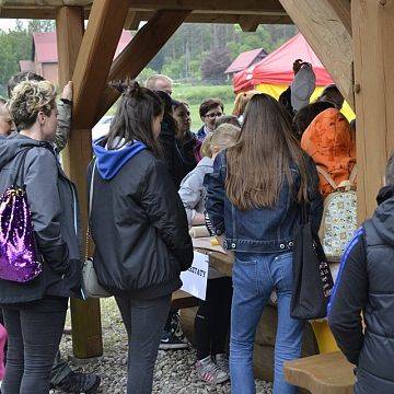 Grafika Piknik ekologiczny nad jeziorem Debrzyno
