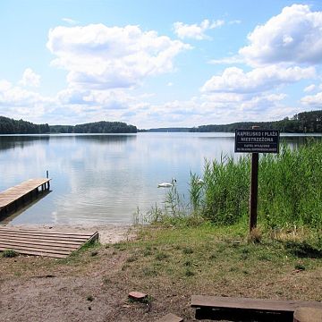 Grafika Bezpieczeństwo na obszarach wodnych Wdzydzkiego Parku Krajobrazowego