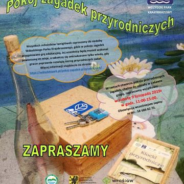 Pokój zagadek przyrodniczych – już otwarty! Grafika Pokój zagadek przyrodniczych – już otwarty!