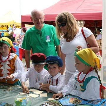 Grafika Targi Turystyki Wiejskiej i Kulturowej "Lato na Pomorzu" w Lubaniu
