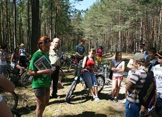 I V Rowerowy Rajd Przyrodniczo – Turystyczny po  terenie Wdzydzkiego Parku Krajobrazowego grafika