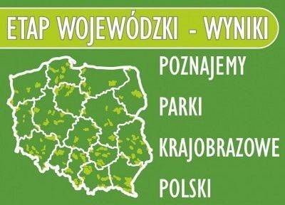 Grafika 6: Poznajemy Parki Krajobrazowe Polski - wyniki etapu wojewódzkiego