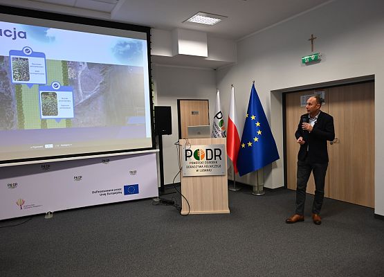 Otwarcie konferencji przez Dyrektora PODR w Lubaniu wraz z informacją o bieżącej działalności ośrodka.