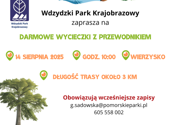 Grafika Darmowe wycieczki z przewodnikiem 2025