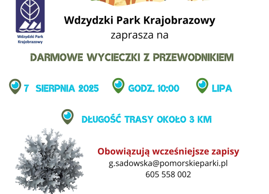 Grafika Darmowe wycieczki z przewodnikiem 2025