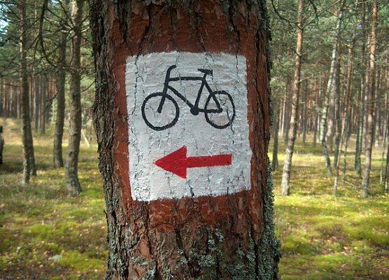 Oznakowanie trasy rowerowej