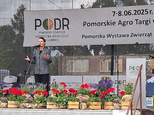 Grafika Pomorskie Agro Targi w Lubania
